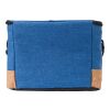 Sac isotherme en polyester 600D noir | sans marquage | non disponible | non disponible