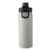 Gourde isotherme de 500 ml en acier inoxydable Chad gris | sans marquage | non disponible | non disponible