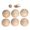 Ensemble de jeu de boules en bois Quillian marron | sans marquage | non disponible | non disponible