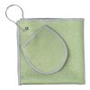 Serviette de golf en rPET Idris vert clair | sans marquage | non disponible | non disponible