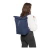 Sac à dos porte-ordinateur en polycoton 330 g/m2 Thaddeux bleu | sans marquage | non disponible | non disponible
