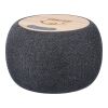 Enceinte sans fil en bambou et ABS recyclé Lyle noir | sans marquage | non disponible | non disponible