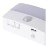 Lampe rechargeable avec détecteur en ABS recyclé Ari blanc | sans marquage | non disponible | non disponible