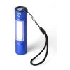 Lampe de poche COB en aluminium recyclé Sami bleu cobalt | sans marquage | non disponible | non disponible