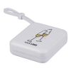 Power bank en ABS recyclé Jona blanc | sans marquage | non disponible | non disponible