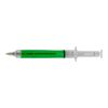 Stylo bille en plastique, mine noire. vert clair | sans marquage | non disponible | non disponible