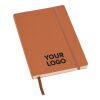 Carnet A5 avec couverture souple en PU Mireia blanc | sans marquage | non disponible | non disponible