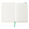 Carnet A5 en carton recyclé Gianni vert lime | sans marquage | non disponible | non disponible