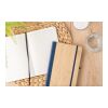 Carnet A5 en bambou et PU Dorita noir | sans marquage | non disponible | non disponible