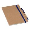 Carnet A5 en carton recyclé Theodore bleu cobalt | sans marquage | non disponible | non disponible