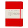 Carnet A5 de 128 pages lignées Chanelle rouge | sans marquage | non disponible | non disponible