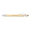 Stylo bille en bambou Manuela marron | sans marquage | non disponible | non disponible