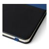 Carnet A5 en polyester rPET Yuna bleu cobalt