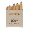 Set de 12 crayons Devin gris | sans marquage | non disponible | non disponible