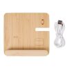 Chargeur sans fil Tribu | Bambou recyclé | 3-en-1 marron