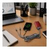 Câble de charge 1 mètre argent