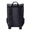 Sac à dos avec rabat en polyester rPET Lyric bleu