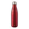 Gourde simple paroi en acier inoxydable recyclé de 650 ml Cliff rouge