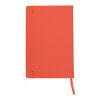 Carnet A5 avec couverture PU Eva orange