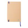 Carnet A5 en carton recyclé Gianni bleu