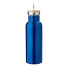 Bouteille isotherme en acier inoxydable bleu