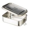 Lunch box en acier inoxydable Kasen argent