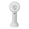 Ventilateur électrique portatif rechargeable en ABS Oren blanc