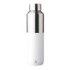 Botella termo de acero inox. reciclado (600 ml) Esen blanc