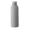 Botella termo de acero inox. reciclado (500 ml) Sena gris