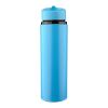 Gourde de 500 ml en acier inoxydable recyclé Zeno rouge