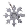 Outil multifonction en acier inoxydable Abel argent