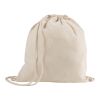 Sac à dos en coton 120 g/m2 beige | sans marquage | non disponible | non disponible