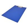 Clipbooard A4 en plastique. bleu cobalt | sans marquage | non disponible | non disponible