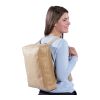 Sac à dos en papier laminé marron | sans marquage | non disponible | non disponible