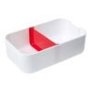 Lunch box compartimentée rouge | sans marquage | non disponible | non disponible