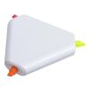 Surligneur triangulaire blanc | sans marquage | non disponible | non disponible