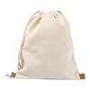 Sac à dos en coton 280g/m². beige | sans marquage | non disponible | non disponible