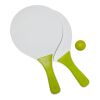 Set de 2 raquettes de plage vert lime