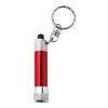 Porte-clés torche 1 LED bleu cobalt | sans marquage | non disponible | non disponible