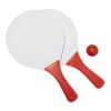 Set de 2 raquettes de plage rouge | sans marquage | non disponible | non disponible