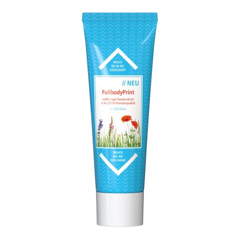 Tube de 25 ml - Lait solaire sensible FPS 30 - FullbodyPrint blanc | Sur toute la surface du tube