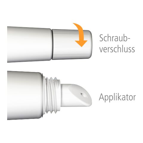 Tube blanc 6 ml - Baume pour les lèvres - RealityPrint sans marquage