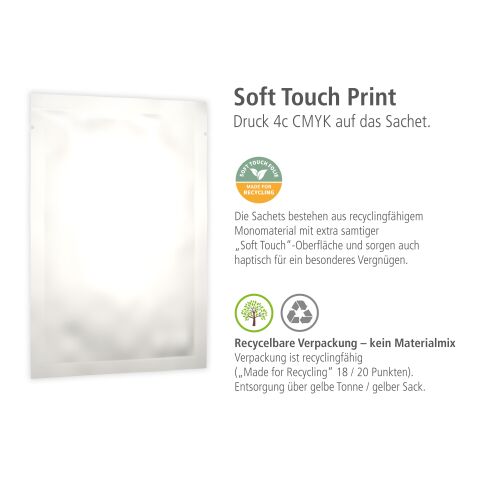 40 ml Bain Récréatif Pin-Cèdre&quot; (sachet) - Soft Touch Print Blanc | sans marquage