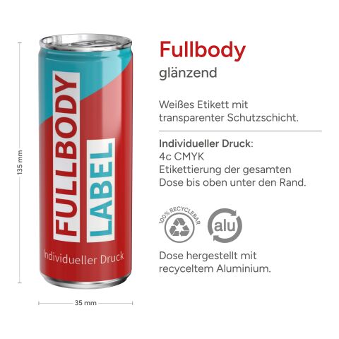 Bière sans marquage | (Fullbody), haute brillance