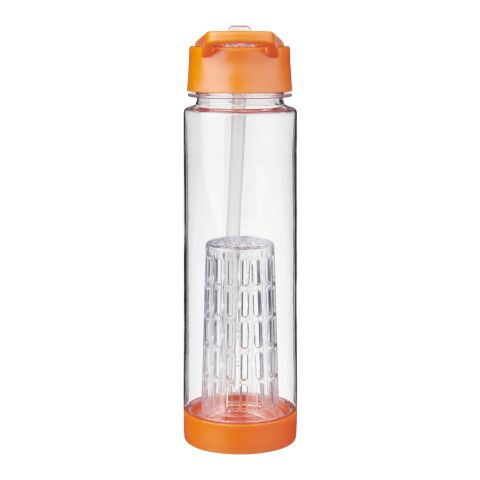 Bouteille infuseur fruit - 740ml Standard | Translucide-Orange | sans marquage | non disponible | non disponible