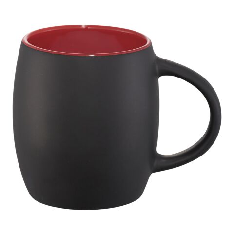 Mug céramique Hearth Standard | Noir-Rouge | sans marquage | non disponible | non disponible