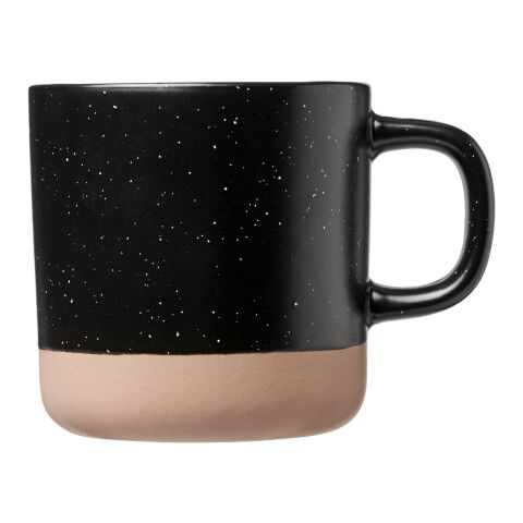 Mug en céramique 360 ml Pascal Standard | Noir | sans marquage | non disponible | non disponible