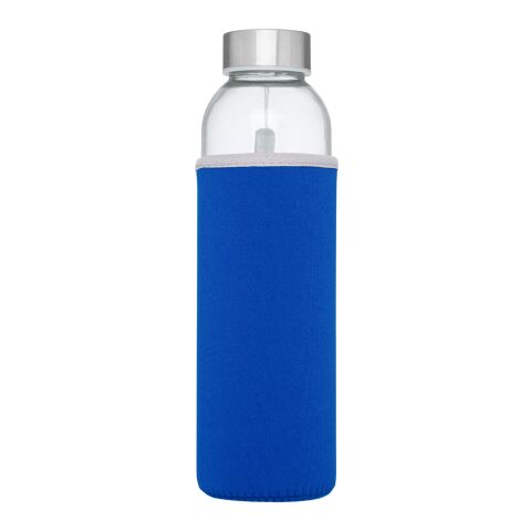 Bouteille Bodhi en verre et néoprène - 500&nbsp;ml Standard | bleu transparent | non disponible | sans marquage | non disponible | non disponible | non disponible