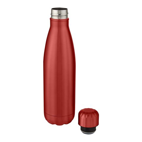 Bouteille Cove de 500 ml en acier inoxydable à isolation sous vide Standard | Rouge | sans marquage | non disponible | non disponible