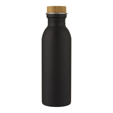 Bouteille de sport Kalix 650&nbsp;ml en acier inoxydable Standard | Noir | sans marquage | non disponible | non disponible